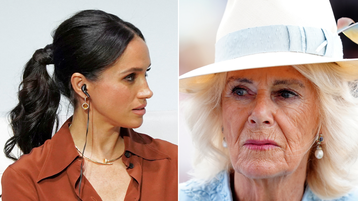 Meghan Markle and Queen Camilla