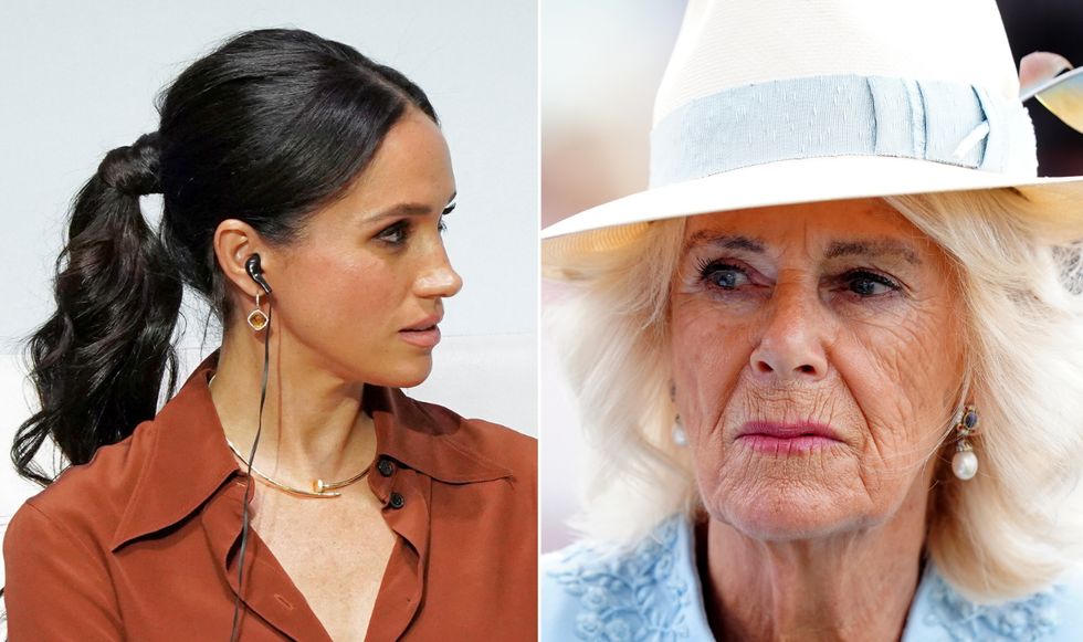Meghan Markle and Queen Camilla