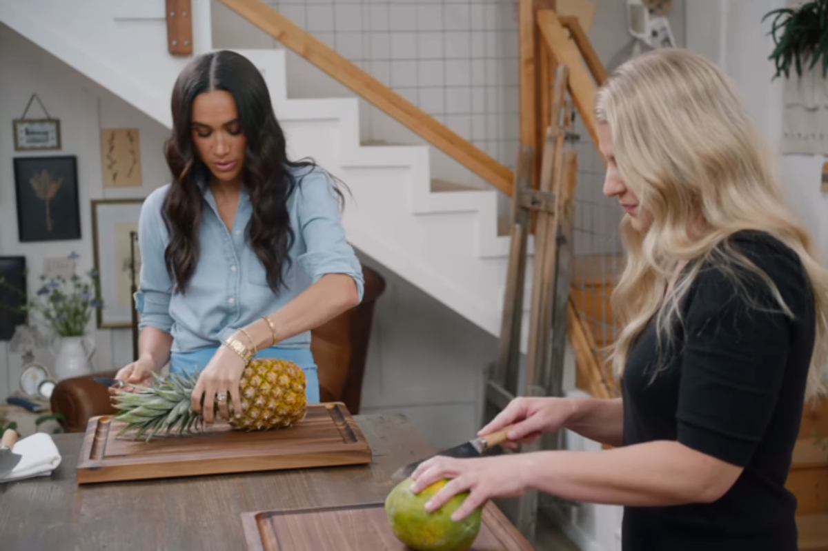 Meghan Markle and Randi Karin