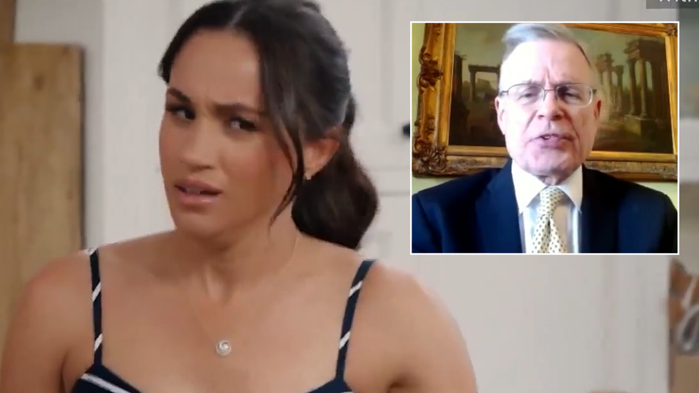 Meghan Markle and Richard Fitzwilliams