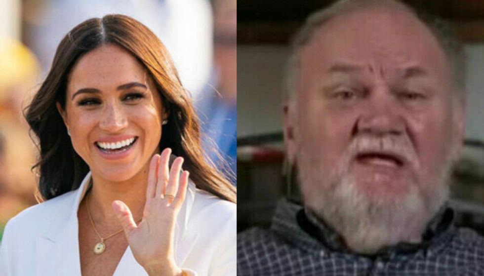 Meghan Markle and Thomas Markle