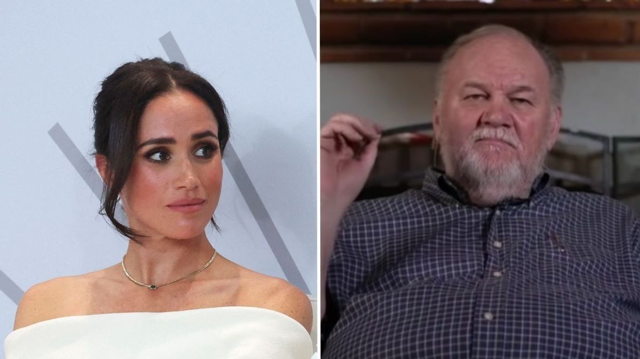 Meghan Markle and Thomas Markle