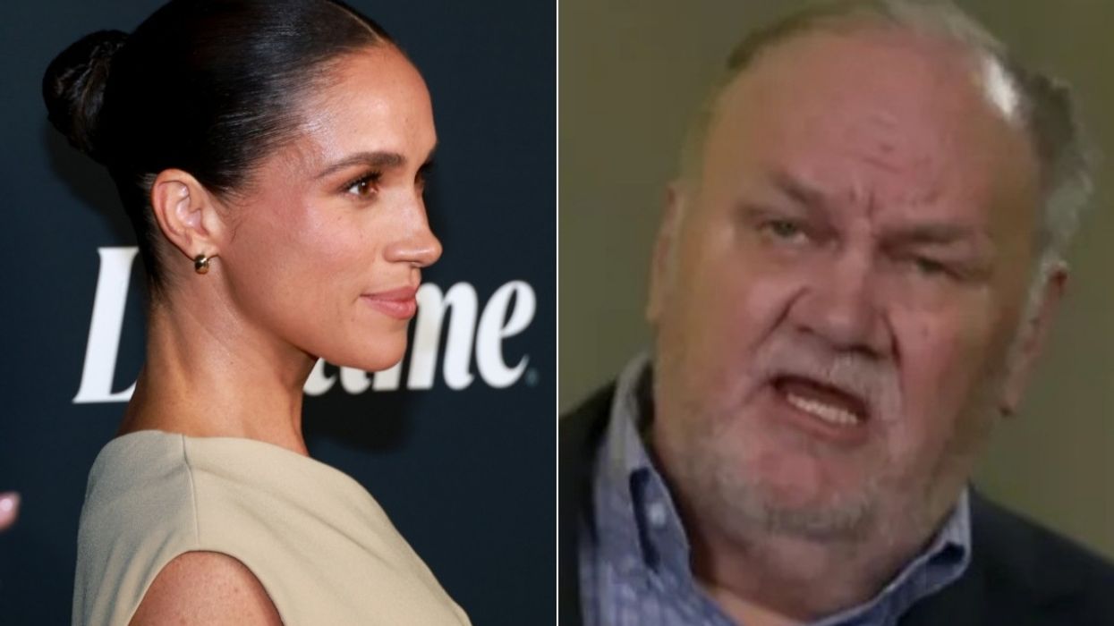 Meghan Markle and Thomas Markle