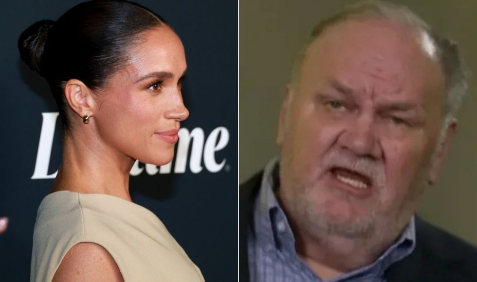 Meghan Markle and Thomas Markle