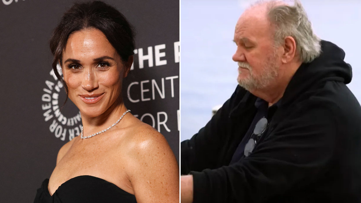 Meghan Markle and Thomas Markle