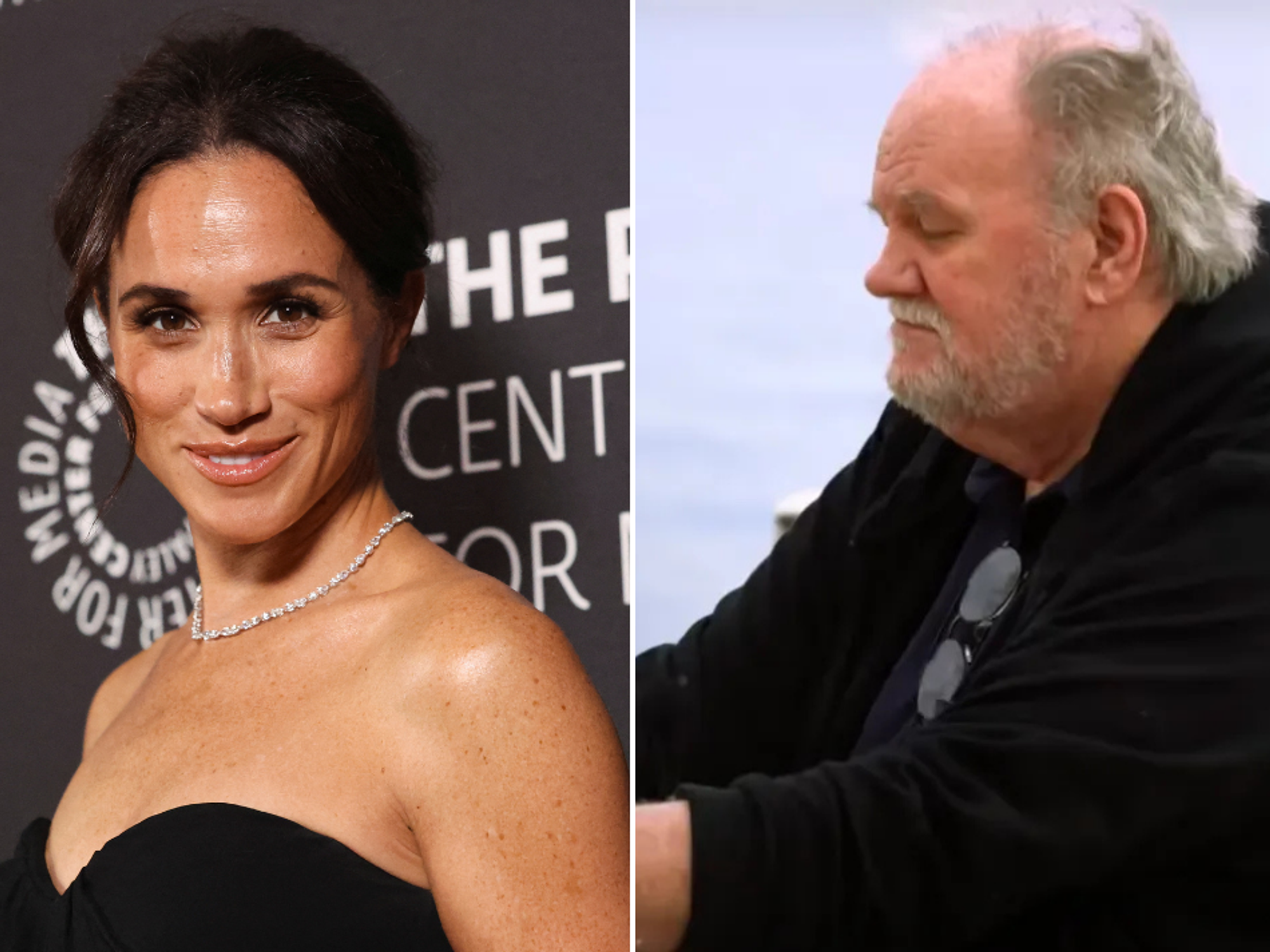 Meghan Markle and Thomas Markle