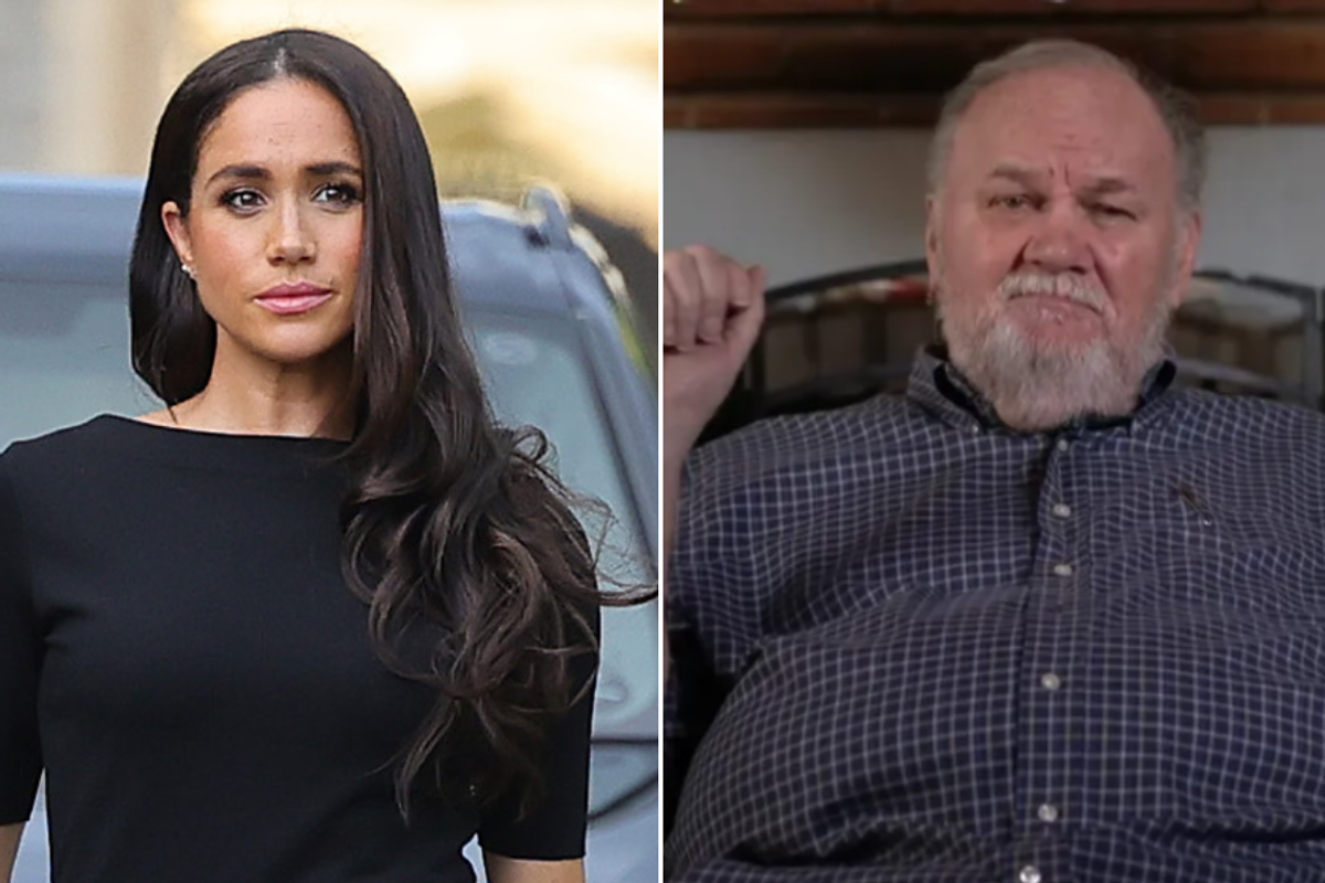 Meghan Markle and Thomas Markle