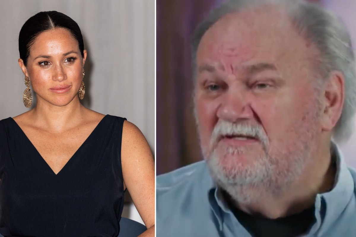 Meghan Markle and Thomas Markle