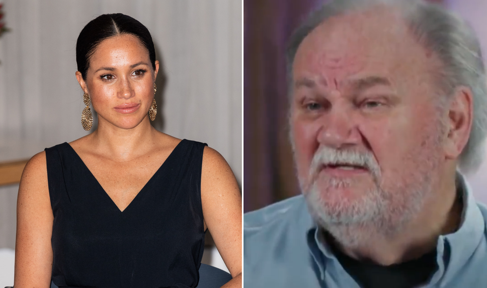 Meghan Markle and Thomas Markle