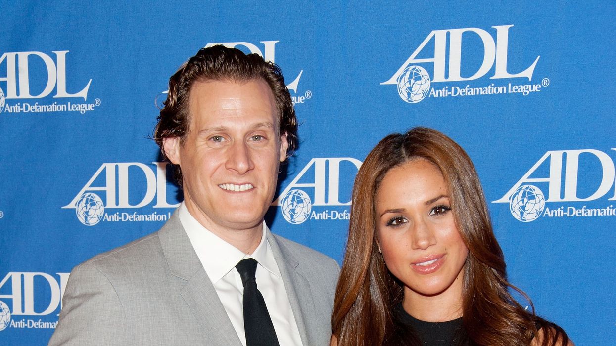 Meghan Markle and Trevor Engelson