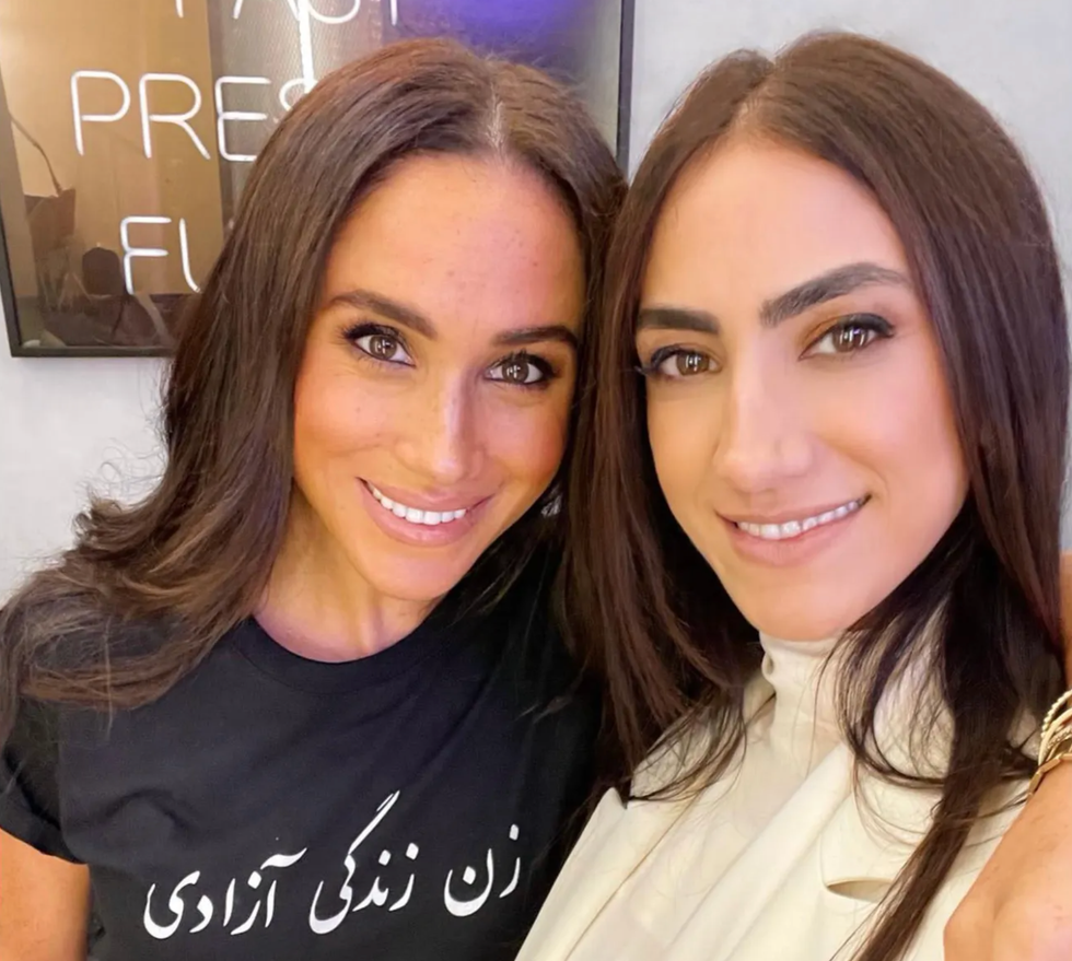 Meghan Markle and \u200bMandana Dayani
