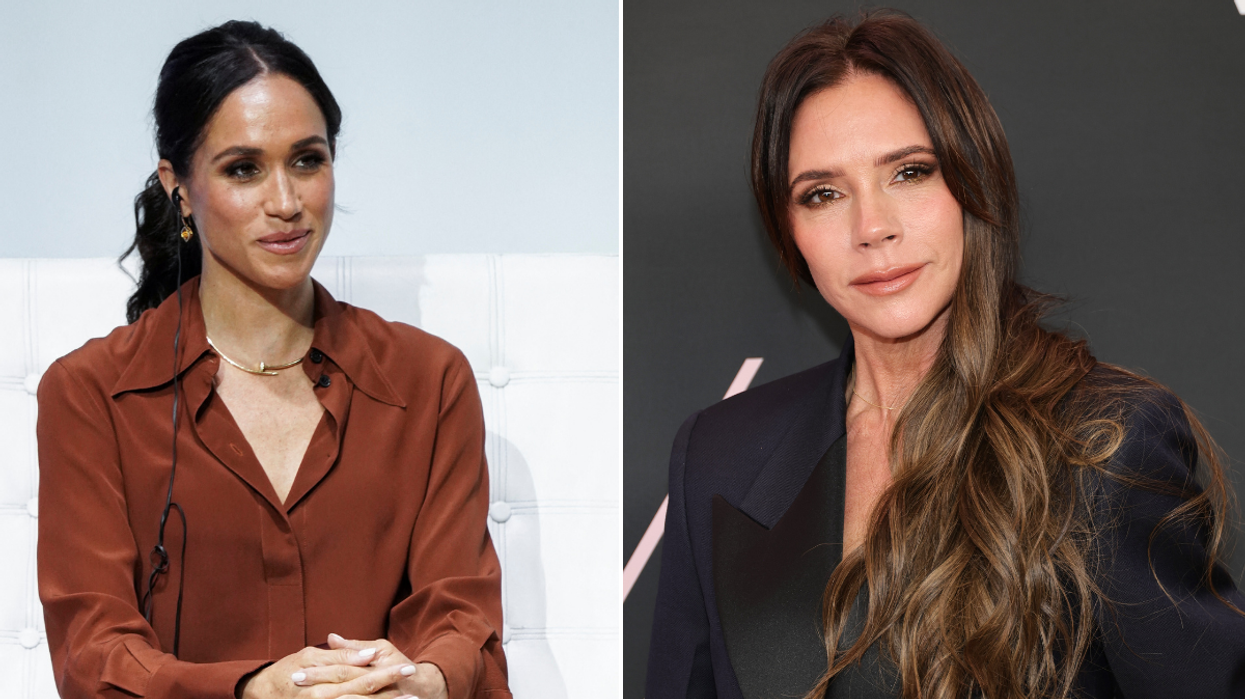 Meghan Markle and Victoria Beckham