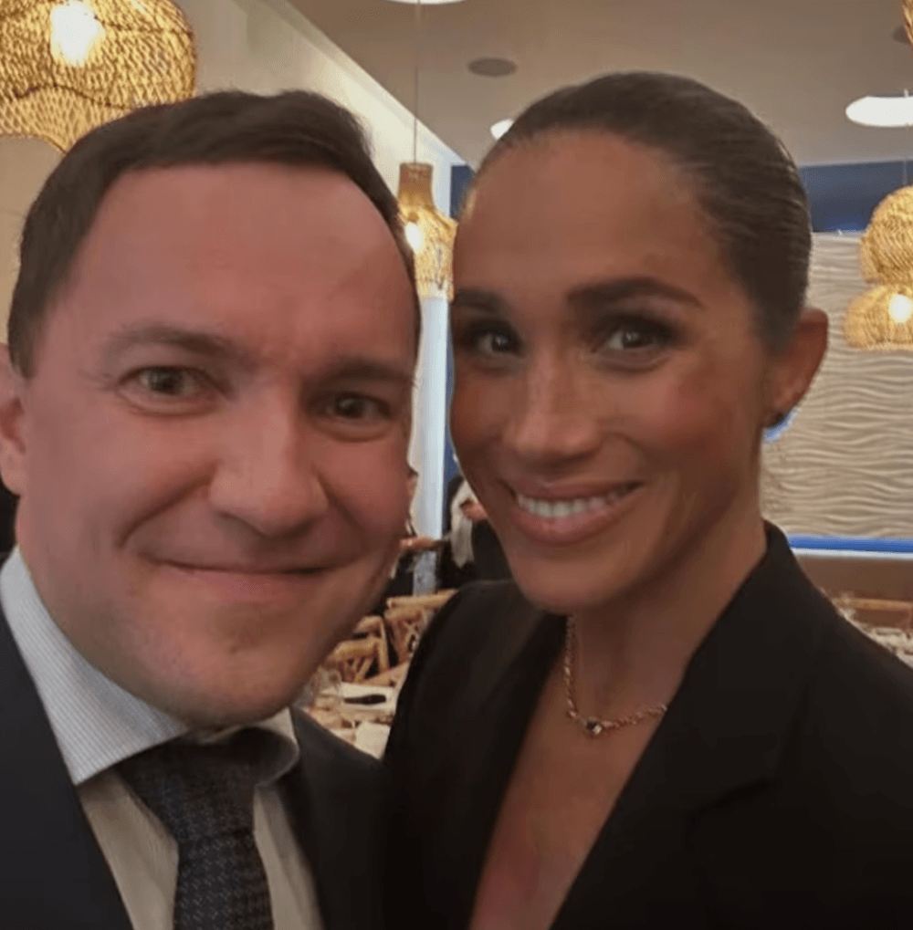 Meghan Markle and Wille Rydman