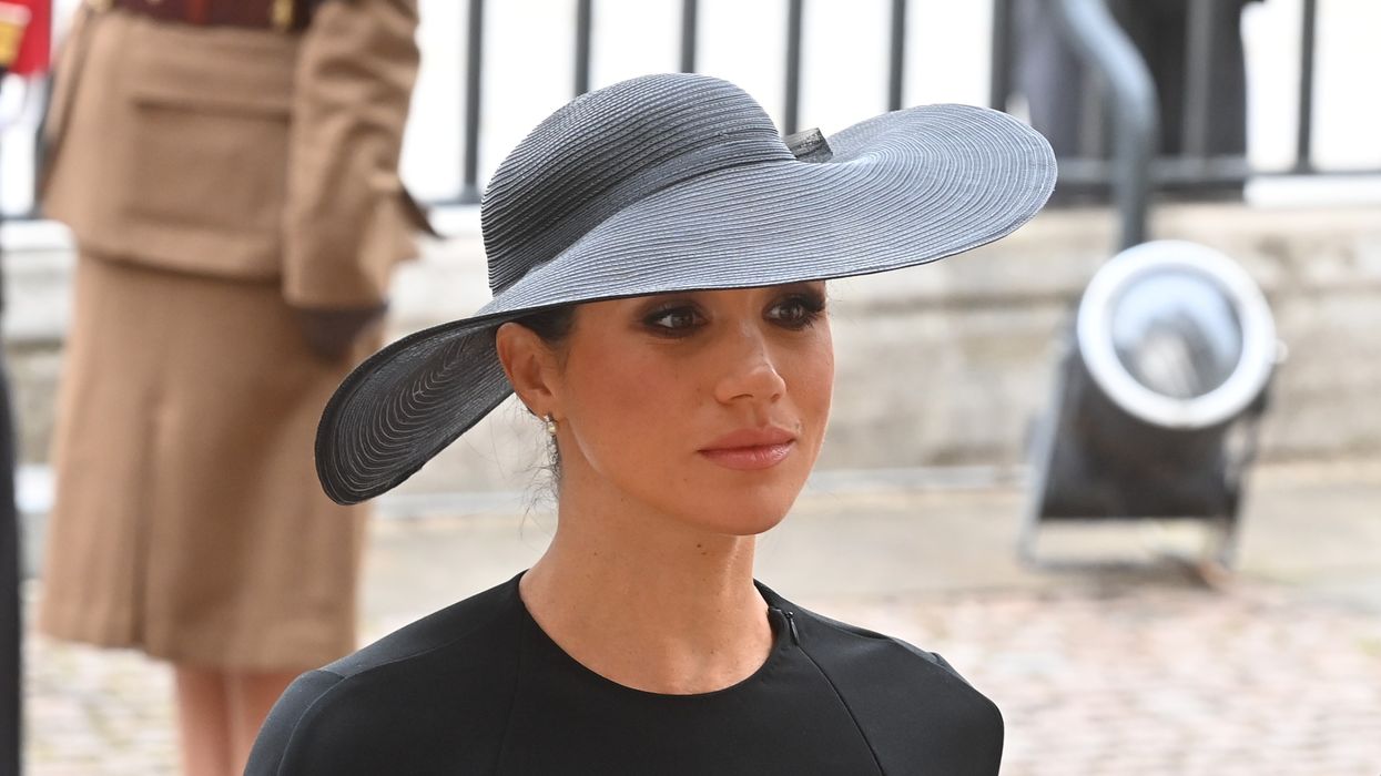 Meghan Markle at the Queen's funeral