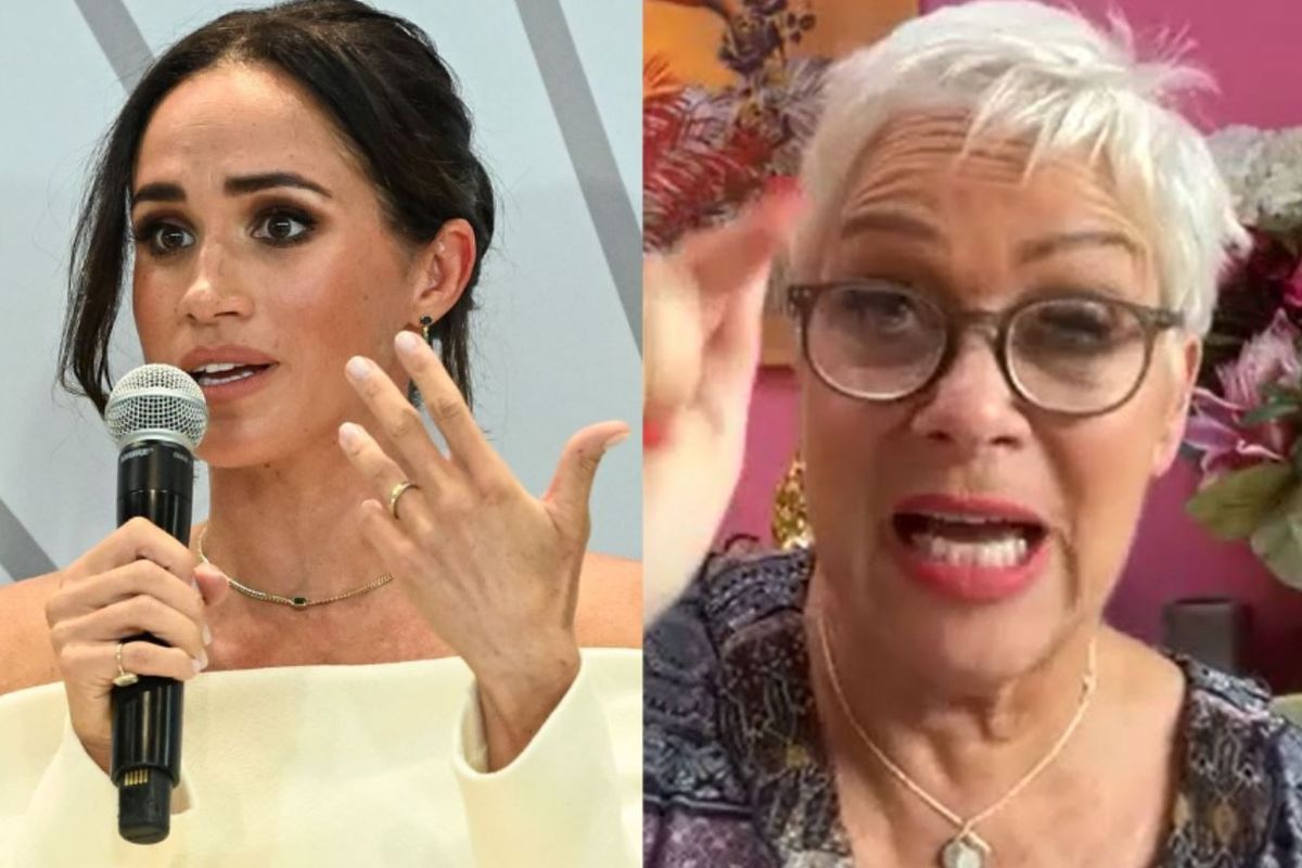 Meghan Markle has been backed by Denise Welch
