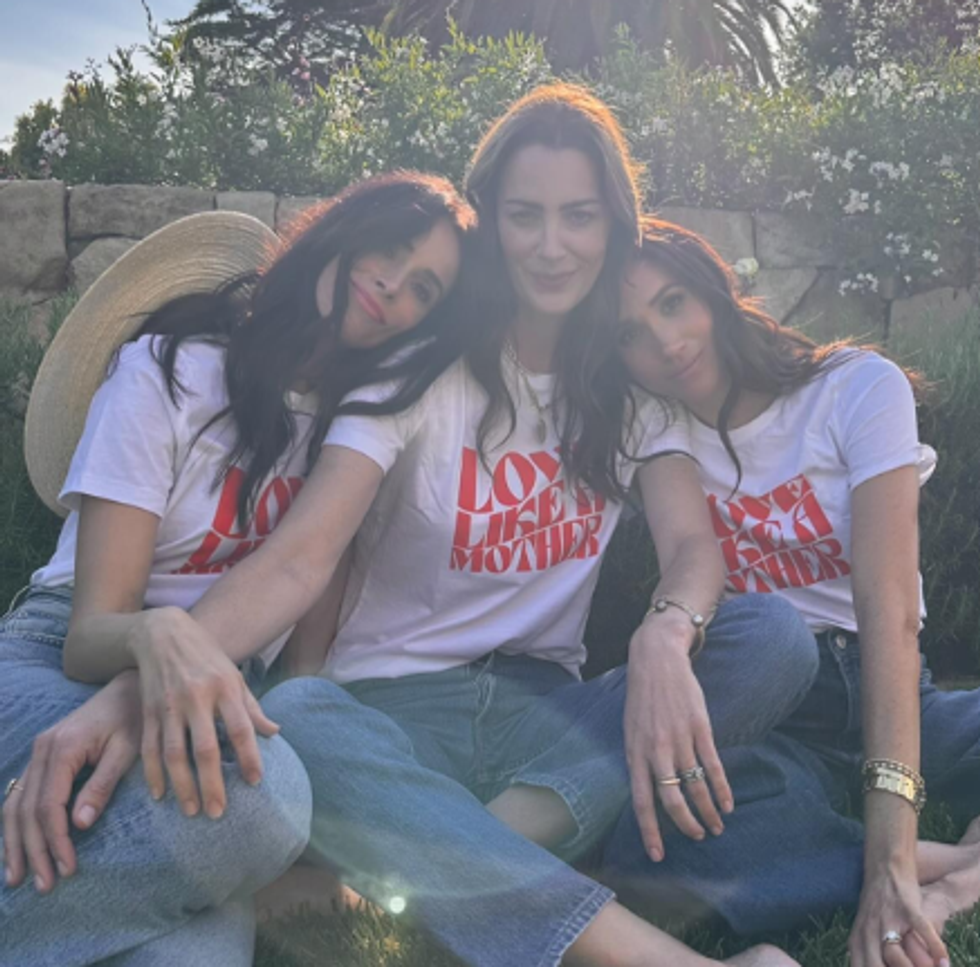 Meghan Markle, Kelly McKee Zajfen and Abigail Spencer