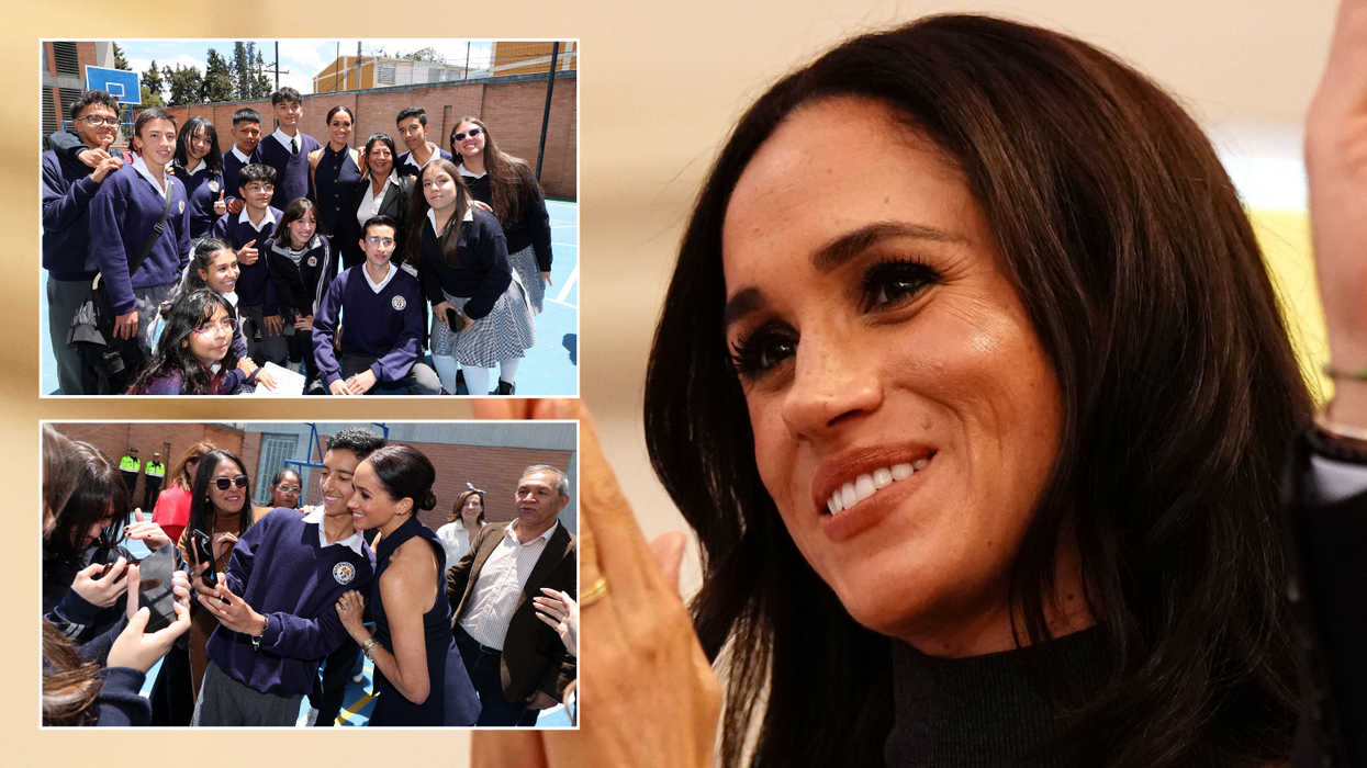 Meghan Markle/Meghan and Colombia kids