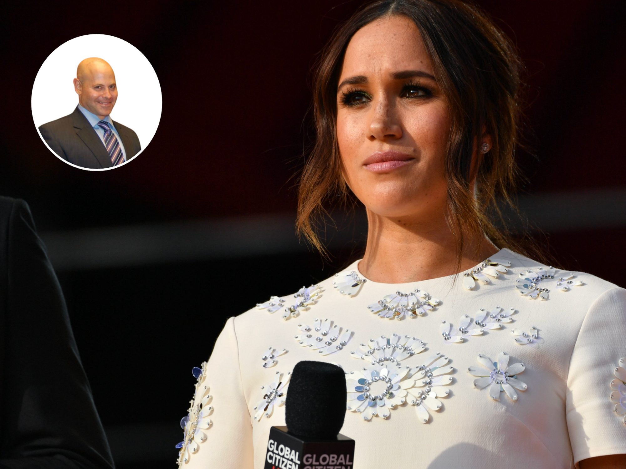 Meghan Markle (middle)