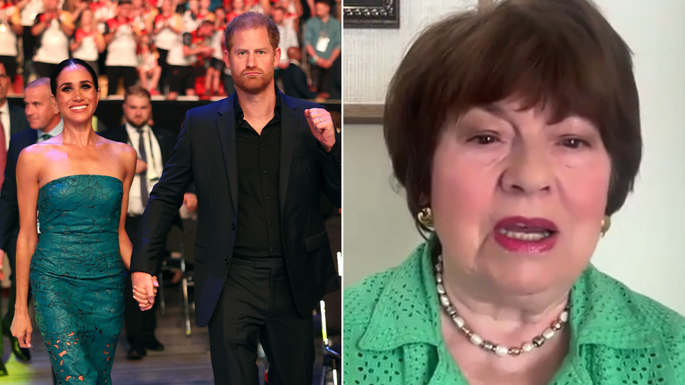 Meghan Markle, Prince Harry and Angela Levin