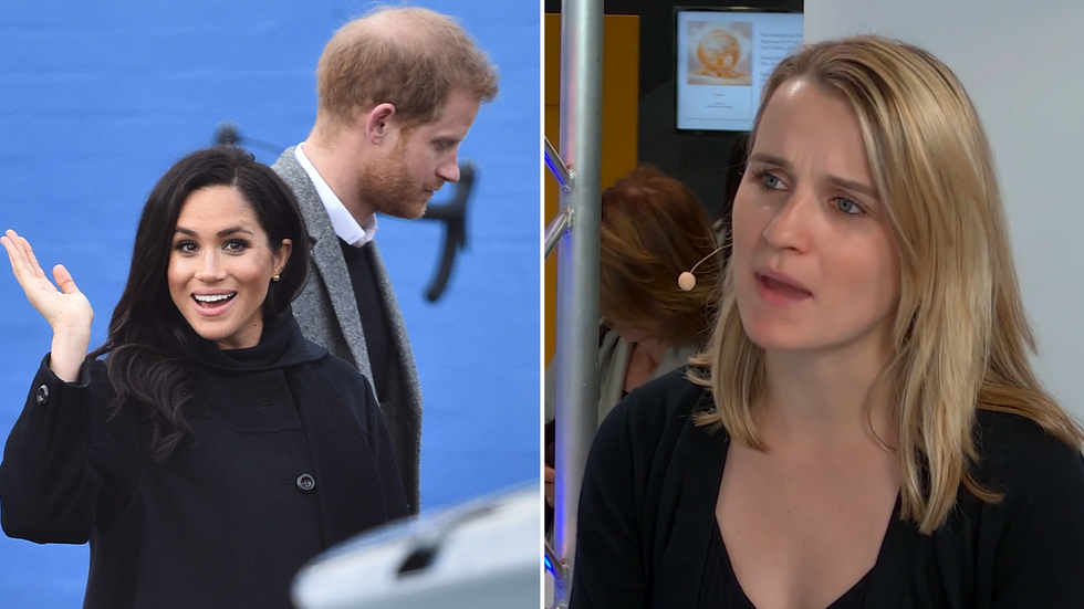 Meghan Markle, Prince Harry and Julie Hartman