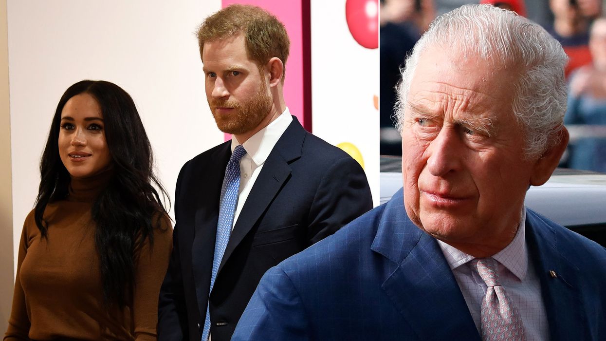 Meghan Markle, Prince Harry and King Charles