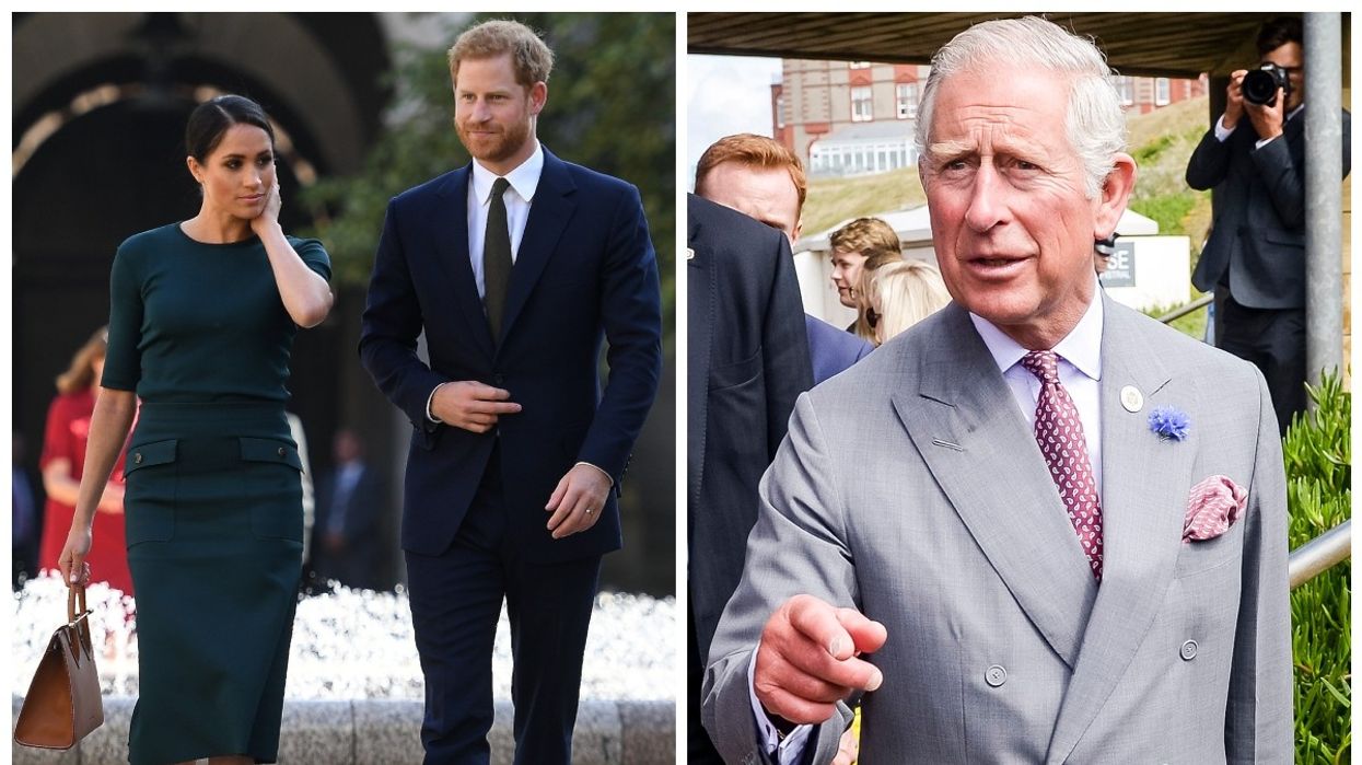 Meghan Markle, Prince Harry and King Charles