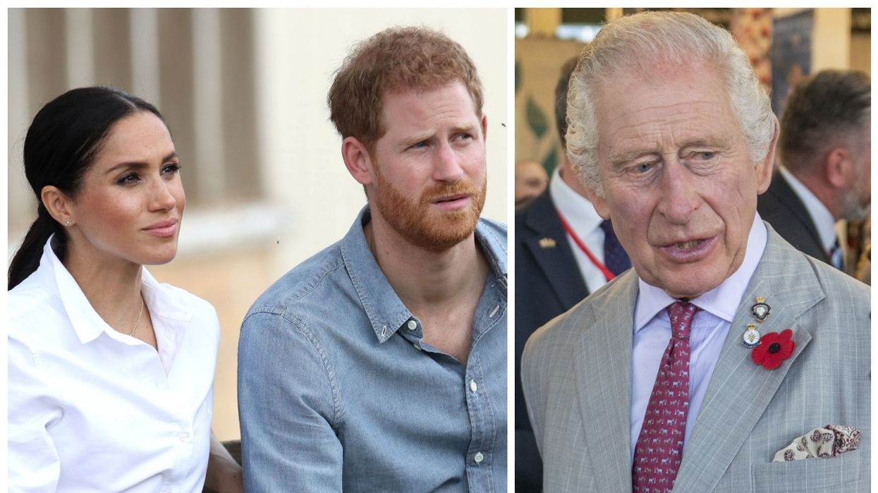 Meghan Markle, Prince Harry and King Charles