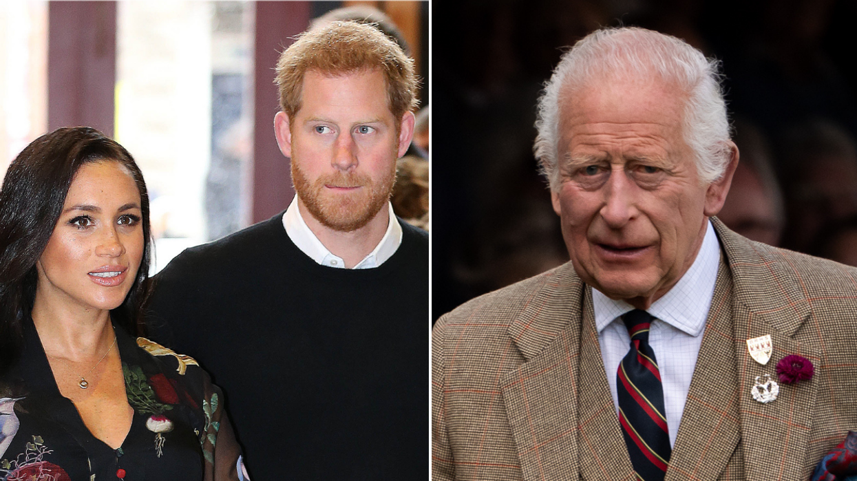 Meghan Markle, Prince Harry and King Charles