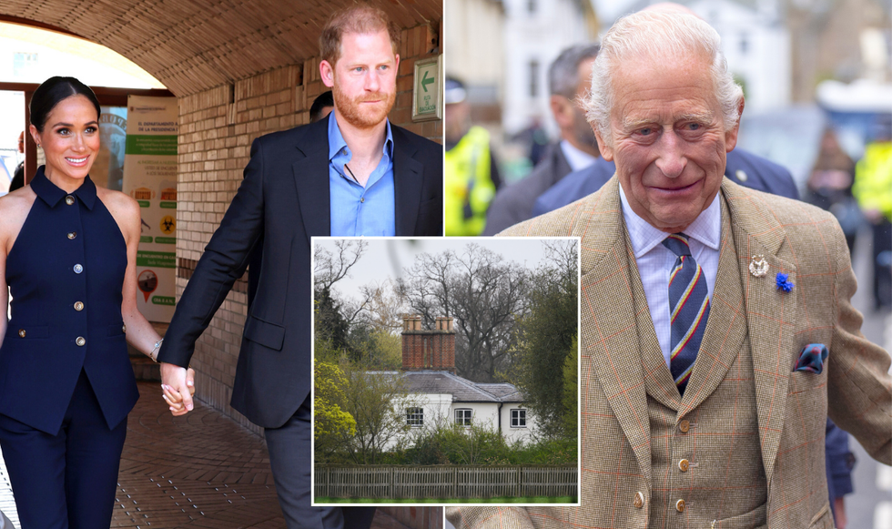Meghan Markle, Prince Harry and King Charles