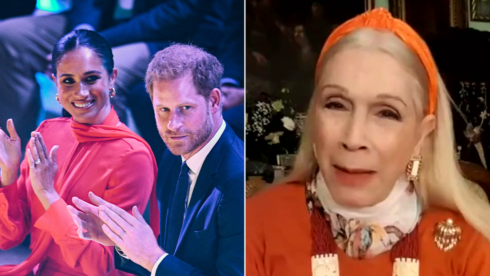 Meghan Markle, Prince Harry and Lady C