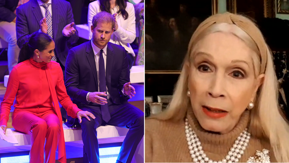 Meghan Markle, Prince Harry and Lady C