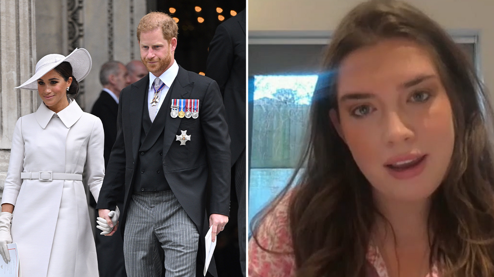 Meghan Markle, Prince Harry and Pandora Forsyth