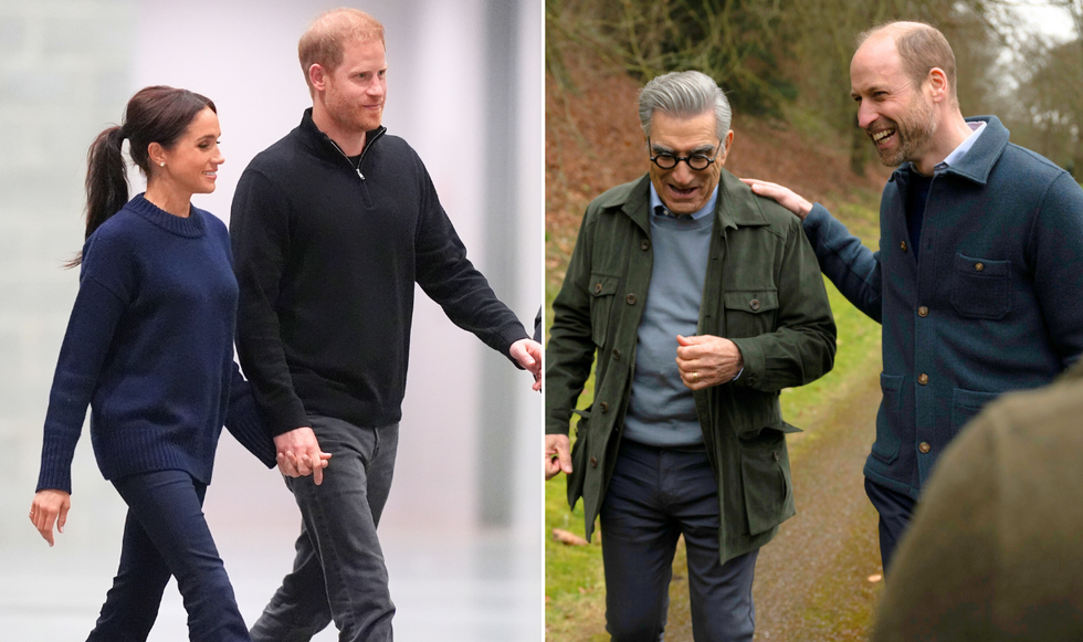 Meghan Markle, Prince Harry and Prince William