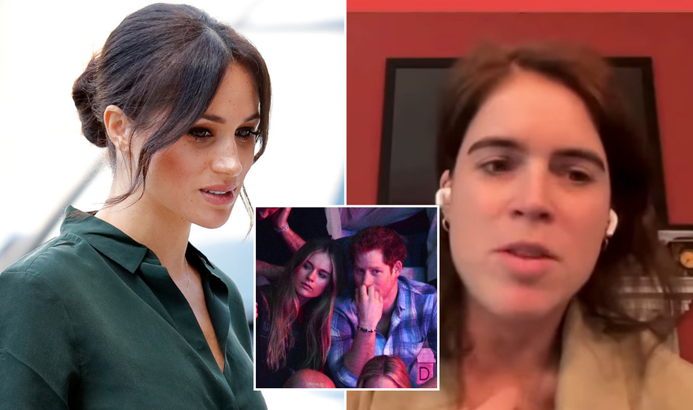 Meghan Markle, Prince Harry and Princess Eugenie