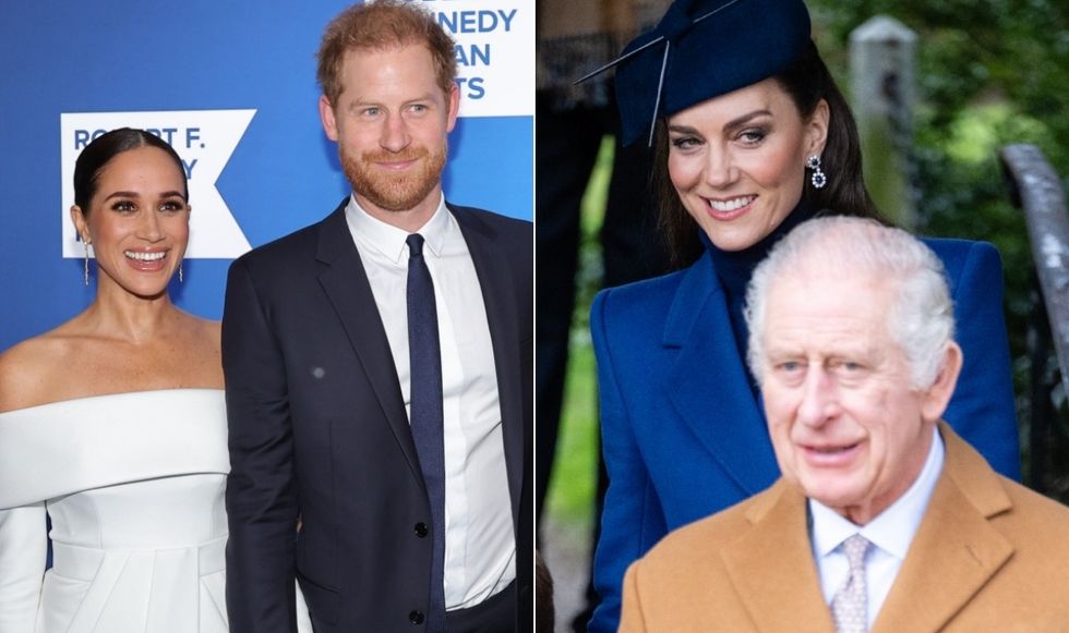 Meghan Markle, Prince Harry, Kate Middleton, King Charles