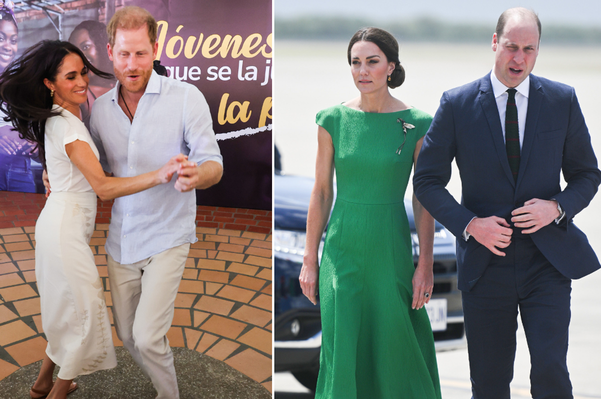 Meghan Markle, Prince Harry, Kate Middleton, Prince William