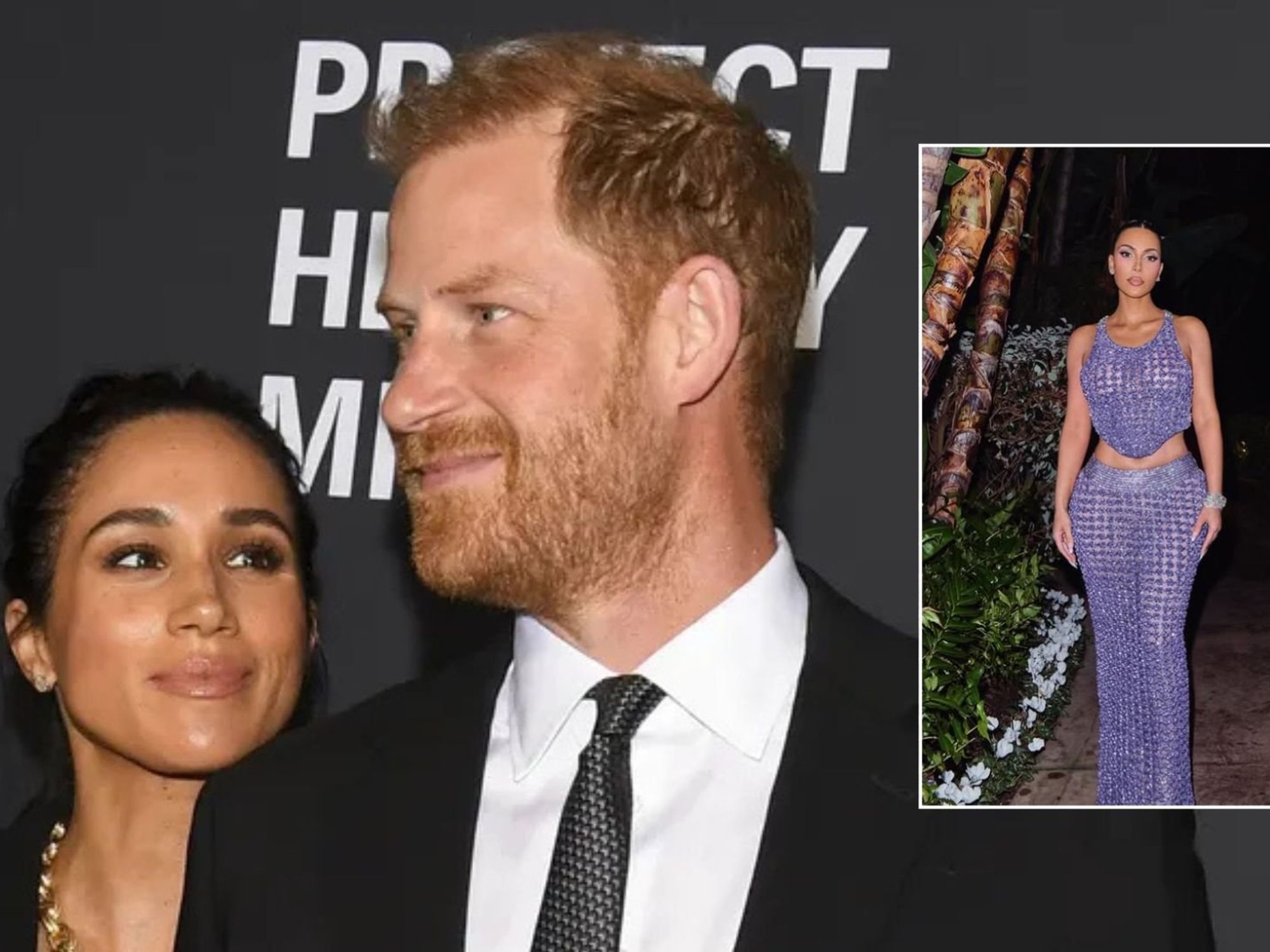 Meghan Markle, Prince Harry, Kim Kardashian