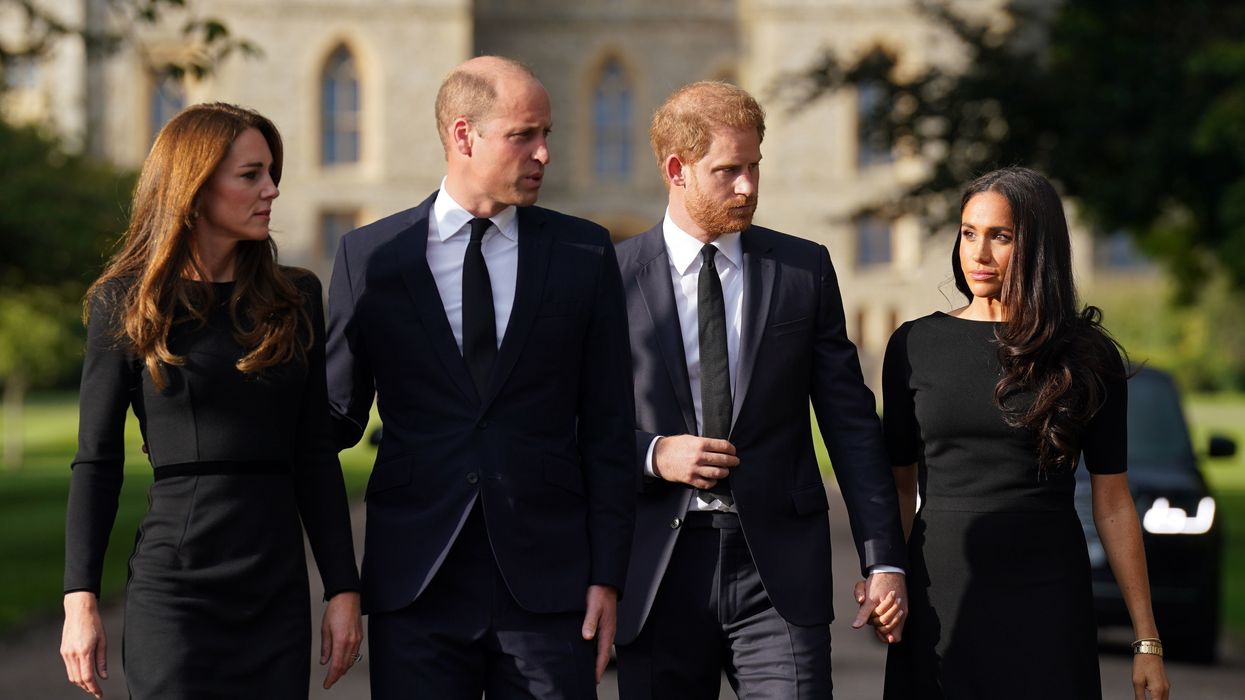 Meghan Markle, Prince Harry, Prince William and Kate Middleton