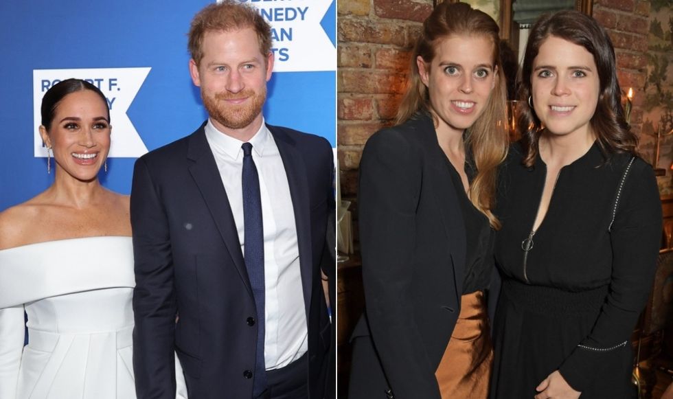 Meghan Markle, Prince Harry, Princess Beatrice, Princess Eugenie