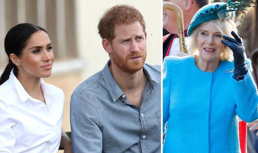 Meghan Markle, Prince Harry, Queen Camilla