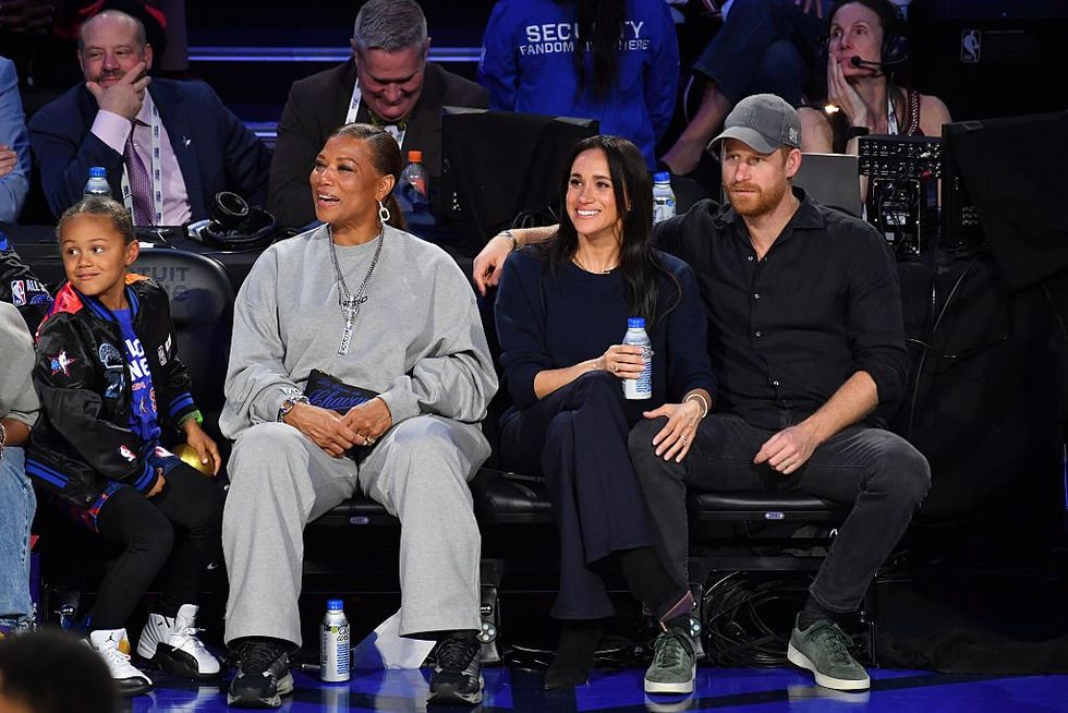 Meghan Markle, Prince Harry, Queen Latifah