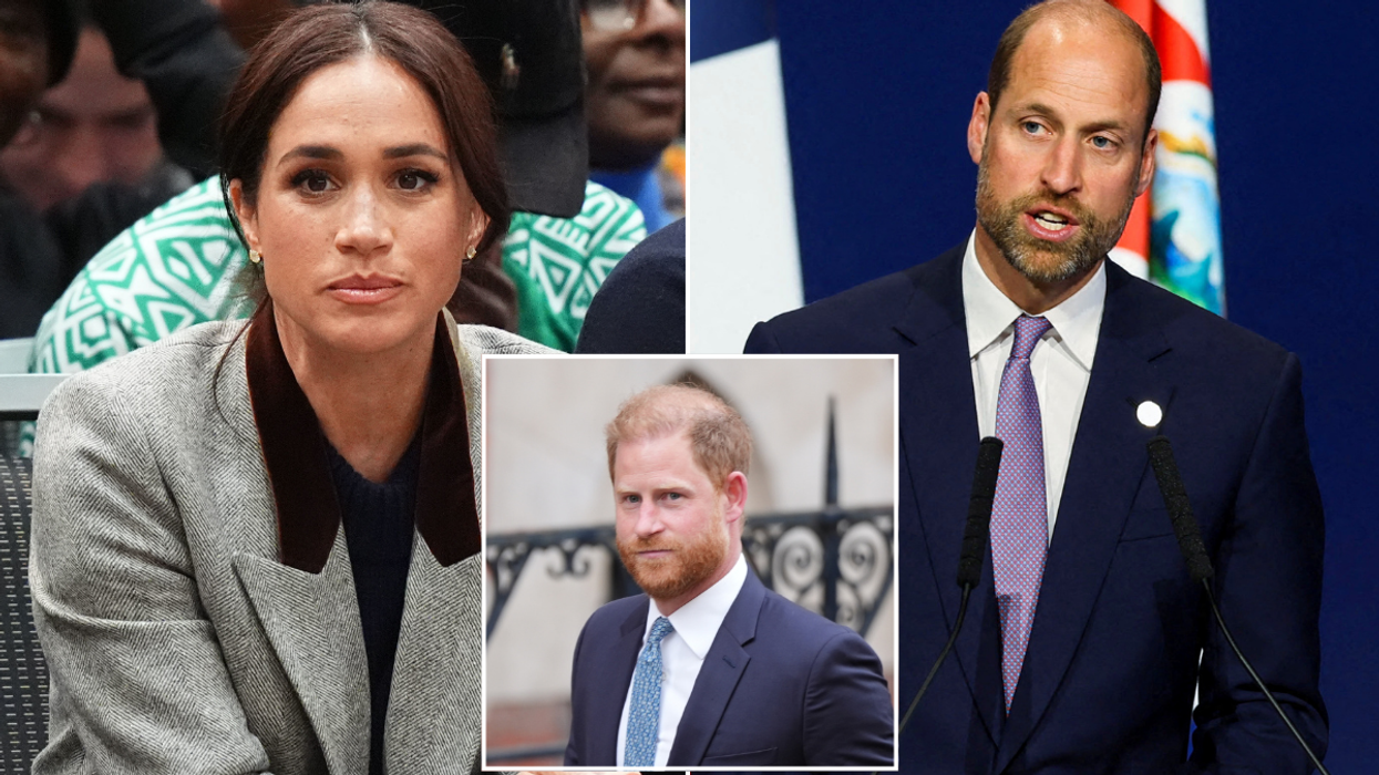 Meghan Markle, Prince William and Prince Harry