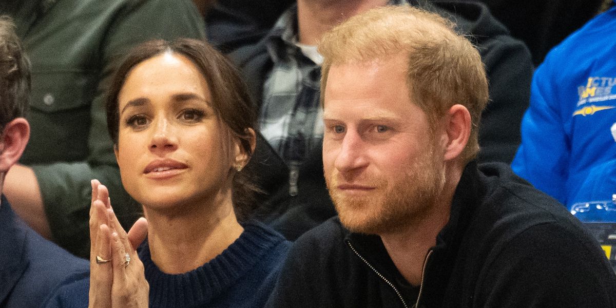 Meghan Markle sends message to Prince Harry as Duke of Sussex pictured close to tears Meghan Markle sends message to Prince Harry as Duke of Sussex pictured close to tears