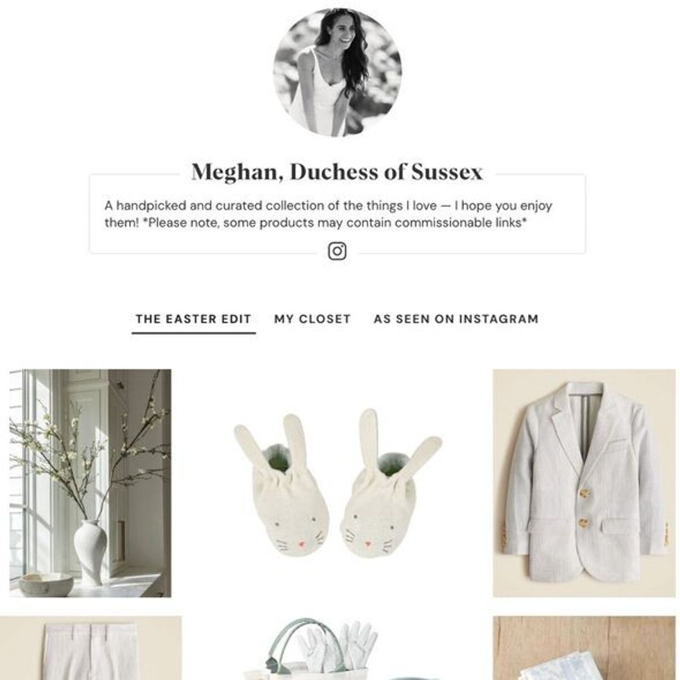 Meghan Markle's Easter Edit