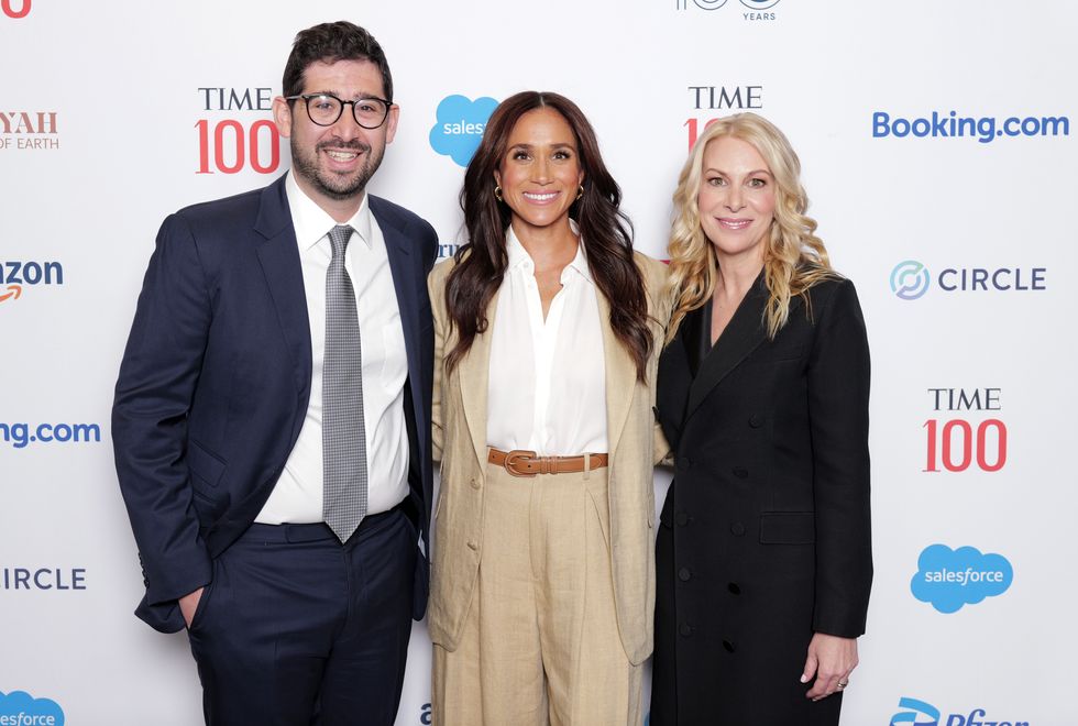 Meghan Markle, The Duchess of Sussex, Sam Jacobs (left) and Jessica Sibley (right)