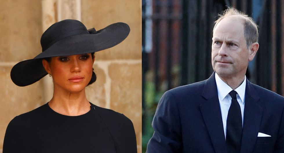 Meghan Markle was admired more than Prince Edward, according to the poll