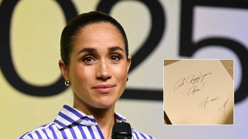 Meghan Markle shows off calligraphy skills in message to As Ever fans