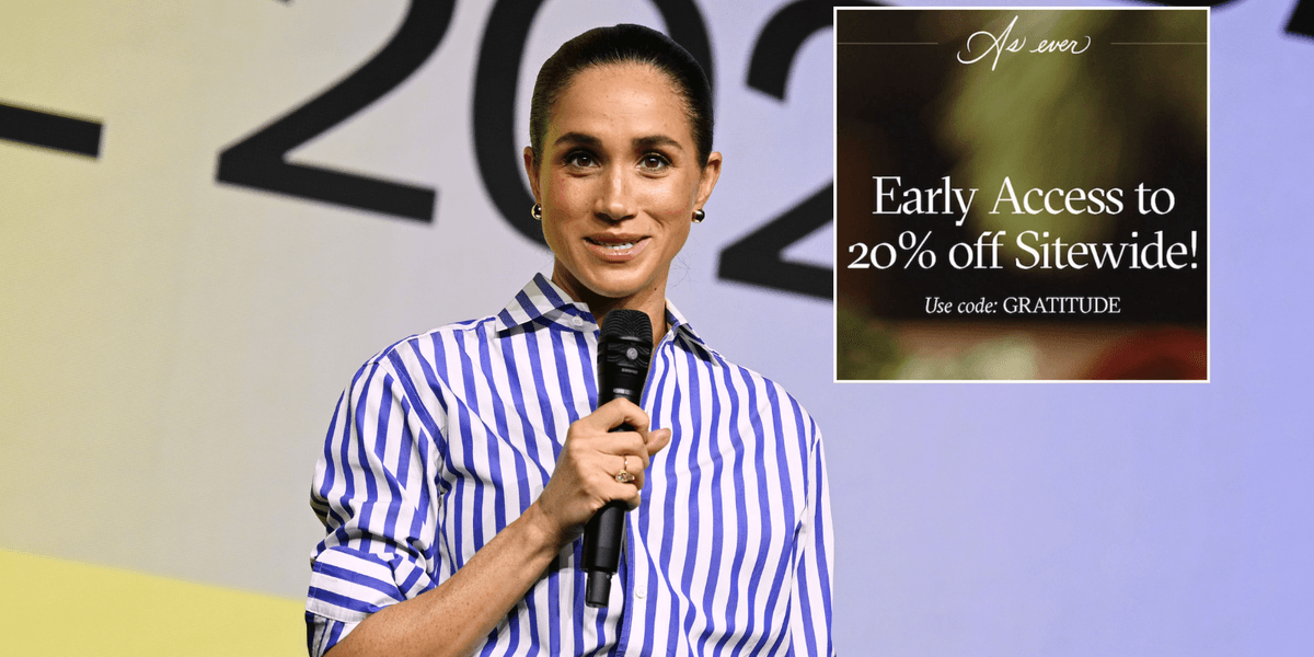 Meghan Markle announces discount on lifestyle brand as Christmas looms Meghan Markle announces discount on lifestyle brand as Christmas looms