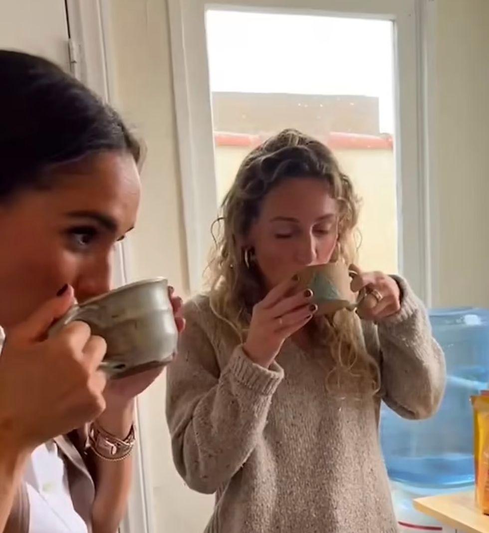 Meghan's close friend Oprah Winfrey has also promoted the brand.