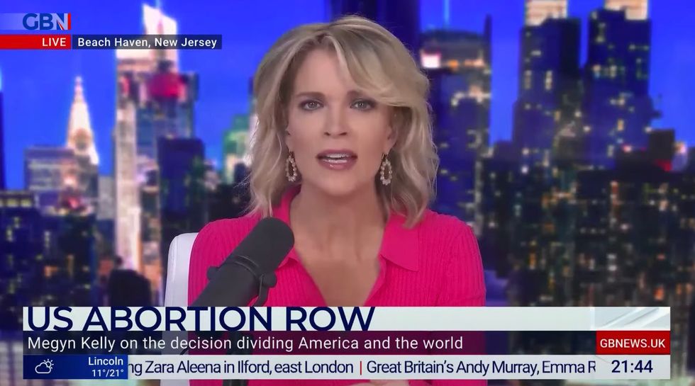 Megyn Kelly emphasised her support for the overturning of Roe vs Wade